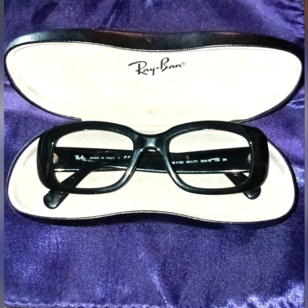 Ray-Ban Women's Rectangle Sunglasses RB 4122 Frames Only 50-18-135
